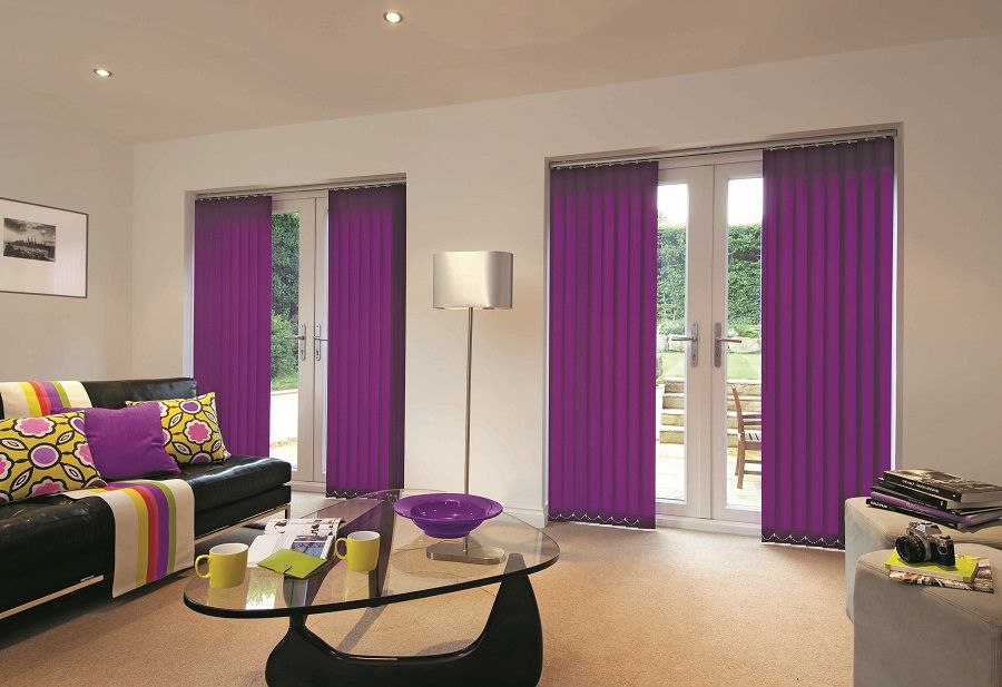 Vertical Motorise Blind Saving Energy Blinds